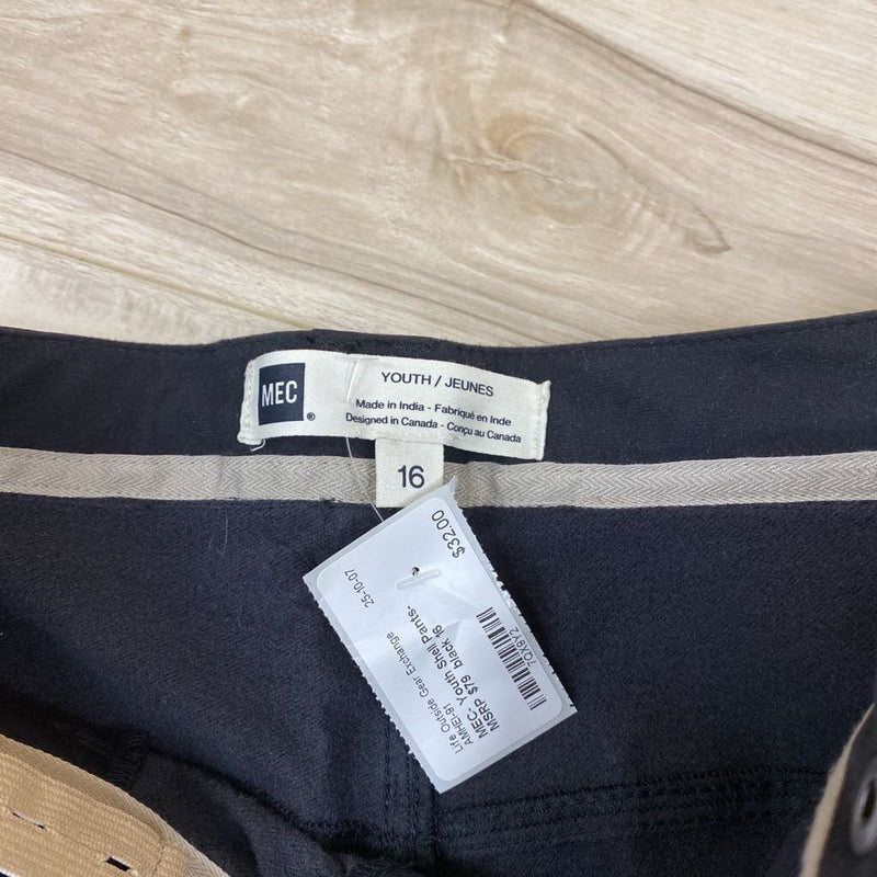 MEC- Youth Shell Pants- MSRP $79 : black-children-16