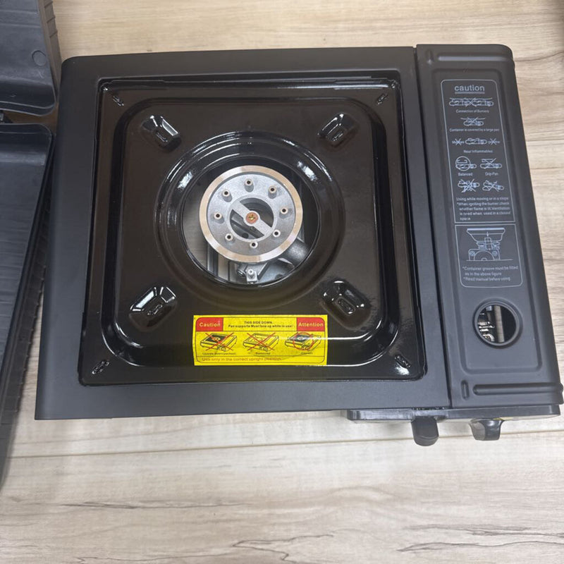 Olympia - Portable Butane Stove: black-unisex-