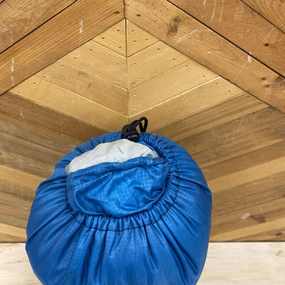 Woods- Microlite Sleeping Bag- MSRP $99: blue, black-unisex-one size