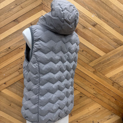 i.FIVE Ultra Light Down Jacket: gray-unisex-XL