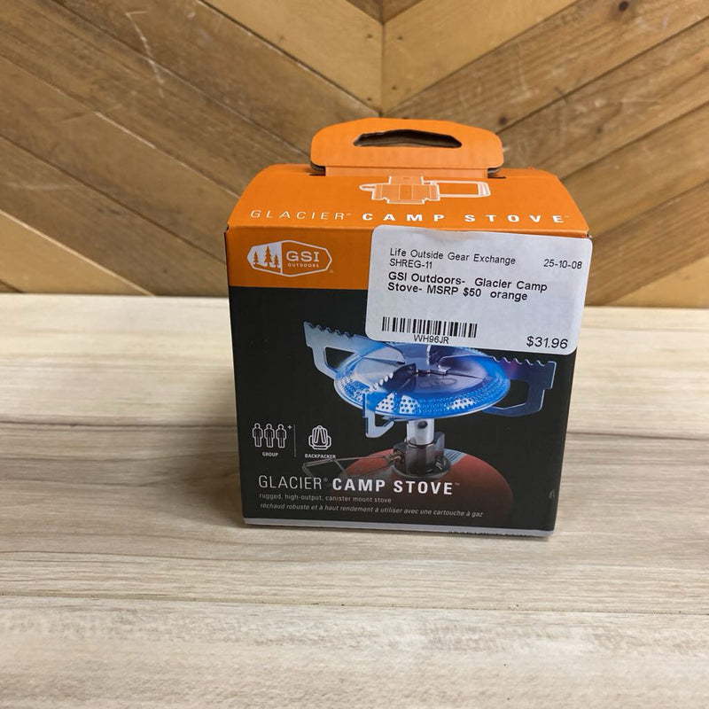 GSI Outdoors- Glacier Camp Stove- MSRP $40: Silver-unisex-