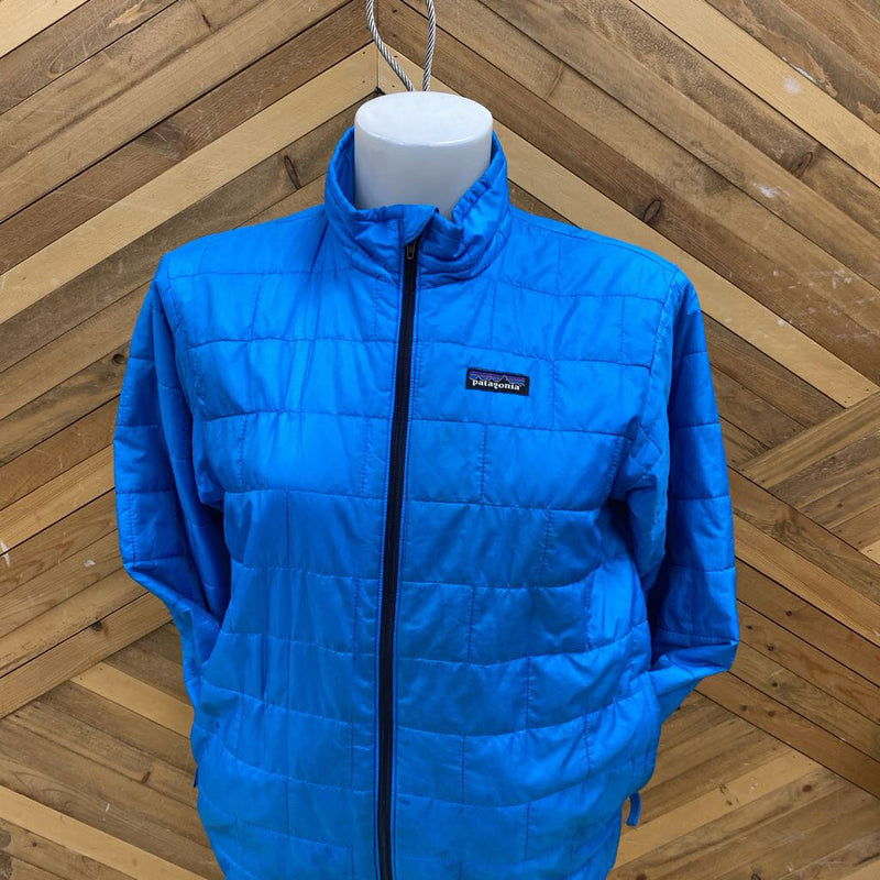 Patagonia - Kids Nano Puff Jacket - MSRP $149: Blue/Navy-children-LG (12Y)
