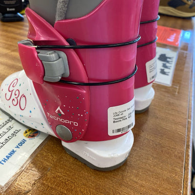 Tecnopro - G30 Children's Ski Boots: Pink-children-16.5