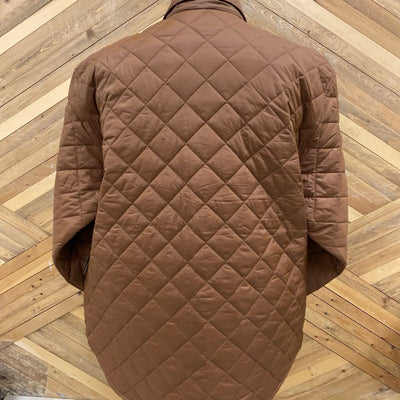 Tough Duck- Men's Primaloft Quilted Jacket- MSRP $80: brown-men-XXL