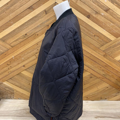 Tough Duck Men's Quilted Jacket: black-men-LG