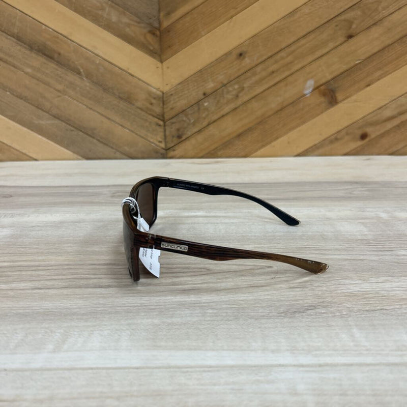 Suncloud - Hundo Polarized Sunglasses - MSRP $60: Brown-unisex-