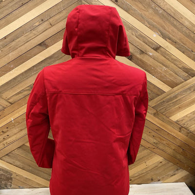 Clique- Woman's Red Jacket Hooded Soft Shell- MSRP $120: red-women-MD