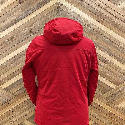 Clique- Woman's Red Jacket Hooded Soft Shell- MSRP $120: Red -women-LG