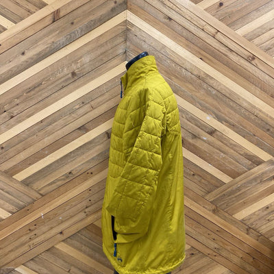 WindRiver - Men's Lightly Insulated Windbreaker Jacket: Yellow-men-MD