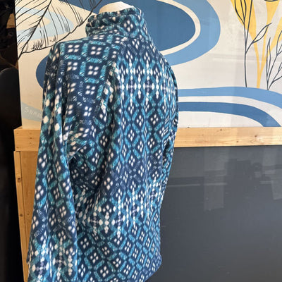 Eddie Bauer- Women's Fleece Pullover- MSRP $88 : Blue-women-LG