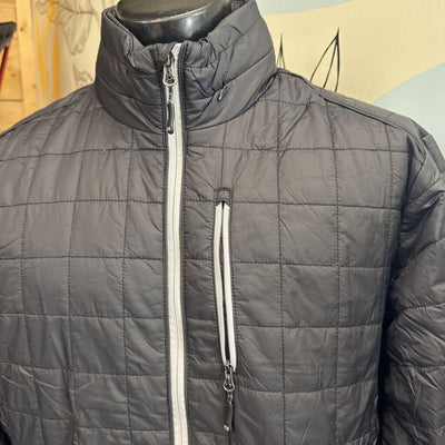 Cutter & Buck- Men Quilted Jacket- MSRP $145: Black-men-LG