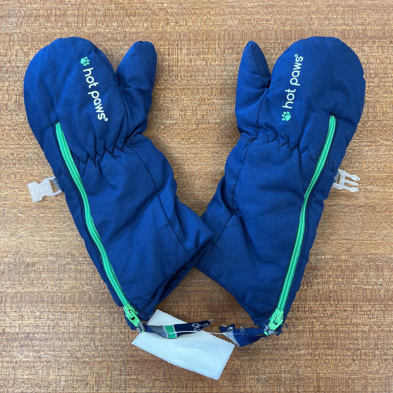 Hot Paws- Kids Mittens: blue-children-