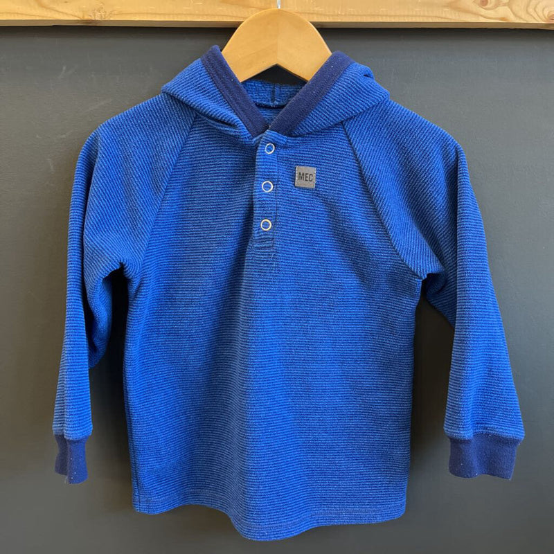 MEC - Blue Fleece Hoodie for Infants- MSRP $35 : blue-infant-24M