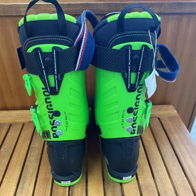 Rossignol - Allspeed 100 Downhill Ski Boots - MSRP $500: Black/Green-men-27.5