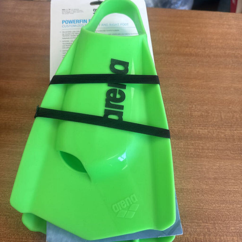 Arena - Powerfin Pro Swim Fins- MSRP $75: Acid Lime-unisex-46-47