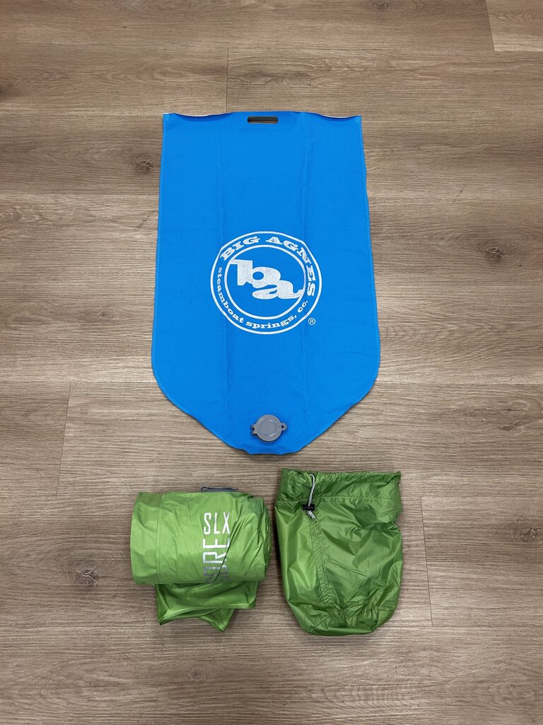 Big Agnes - Q-Core SLX Insulated Sleeping Pad - MSRP $210: Green-unisex-20" x 78"