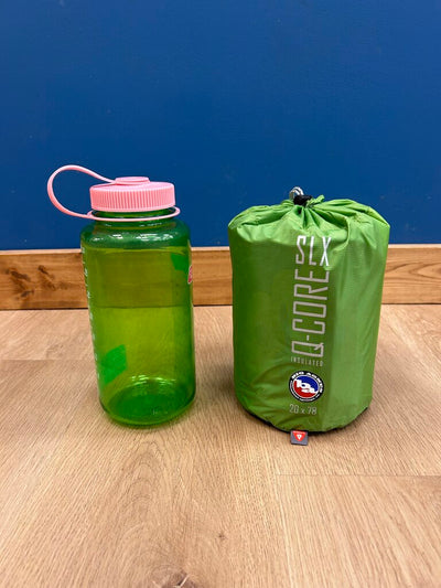 Big Agnes - Q-Core SLX Insulated Sleeping Pad - MSRP $210: Green-unisex-20" x 78"
