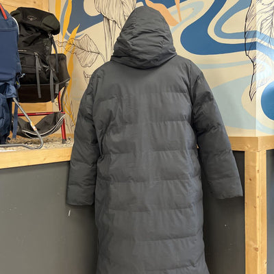Denver Hayes - Women's Insulated Water Repellent Hyper-Dri 1 Long Puffer Jacket - MSRP comp $180: Black-women-XL