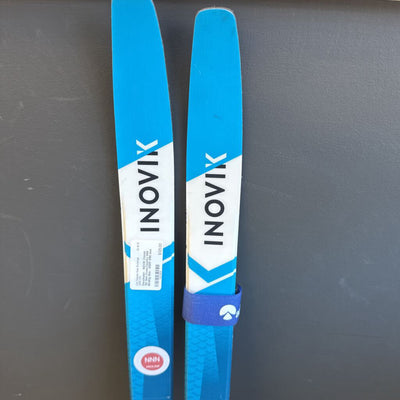 Decathalon - INOVIK Classic 150 Skin Cross-Country NNN Binding Skis - MSRP $180: blue-unisex-150cm