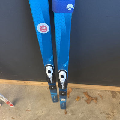 Decathalon - INOVIK Classic 150 Skin Cross-Country NNN Binding Skis - MSRP $180: blue-unisex-150cm