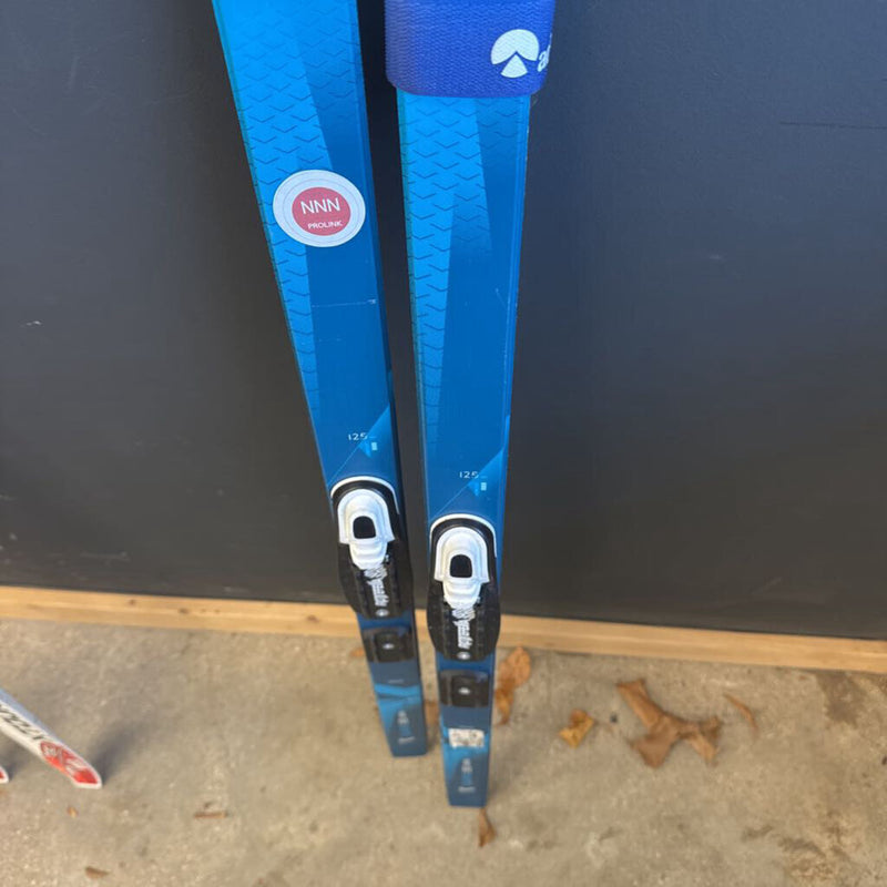 Decathalon - INOVIK Classic 150 Skin Cross-Country NNN Binding Skis - MSRP $180: blue-unisex-150cm
