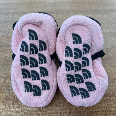The North Face - Infant Fleece Booties - MSRP comp $35: Pink/Black-infant-