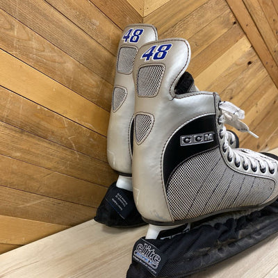 CCM- Men's Ice Skates : Black/Silver-unisex-7