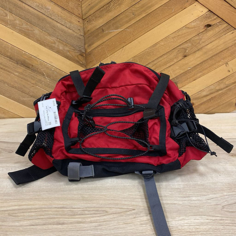 Blue PFD Kayak Life Jacket: blue-unisex-Red