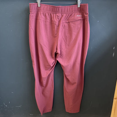 Eddie Bauer Women's Large Outdoor Pants: Burgundy/Maroon-women-LG