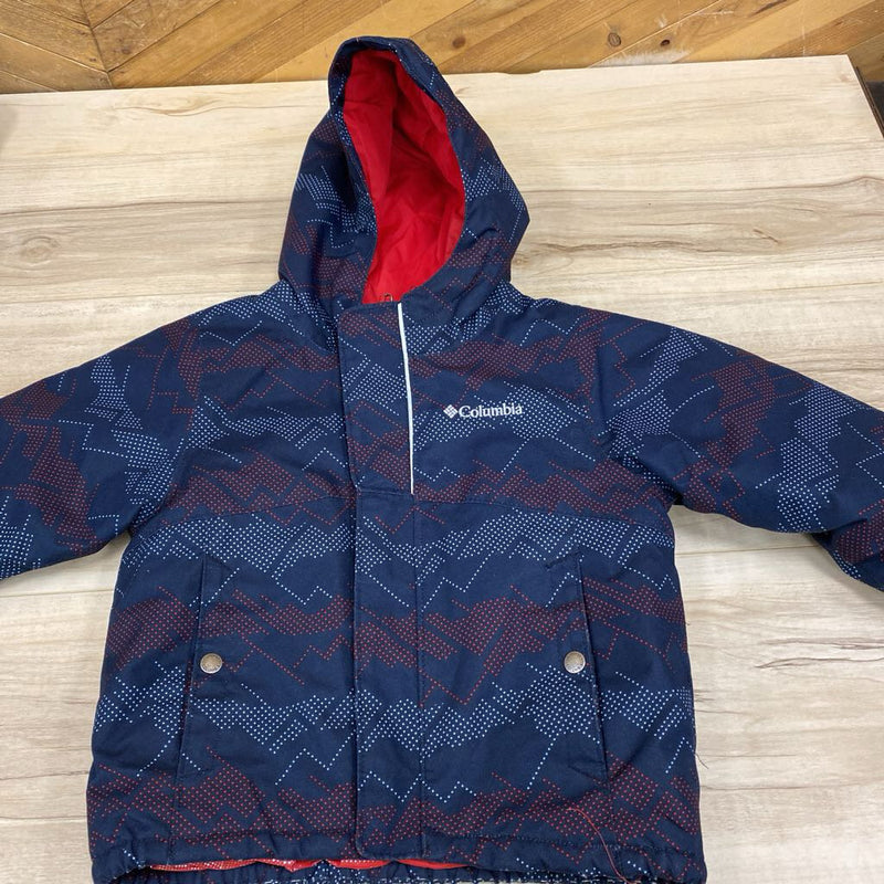 Columbia- Toddler Winter Jacket- MSRP $110: Navy, Red-children-2T