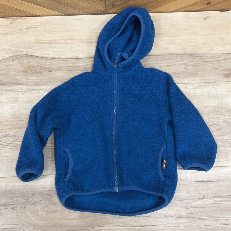 Mountain Equipment Co-Op - Kids Blue Fleece Zip Up - MSRP $55 : blue-children-3