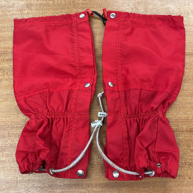 MEC - Vintage Gaiters - MSRP $90: Red-unisex-