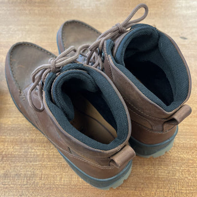 Ecco - Men's Track 25 GTX Mid Boots - MSRP $350: Brown/Black-men-M11-11.5