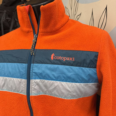 Cotopaxi- Men's Teca Fleece full Zip Jacket- MSRP $140 : orange-men-MD