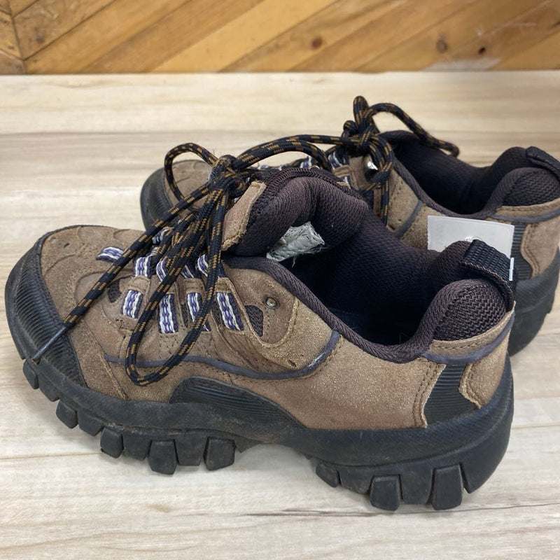 White Mountain Kids Hiking Shoes: Brown-children-1