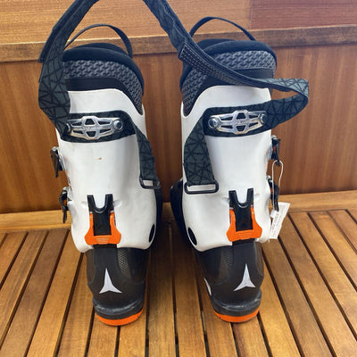 Atomic - Waymaker 90 Men's Downhill Ski Boots - MSRP $450: Black/White/Orange-men-28/28.5
