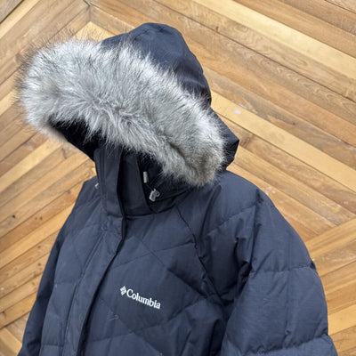 Columbia - Women's Winter Down Jacket - MSRP $325: Black-women-2X