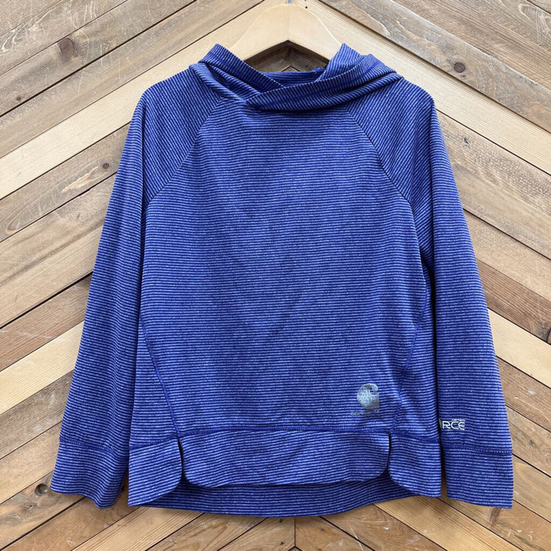 Carhartt - Hooded Longsleeve : Purple-children-5Y