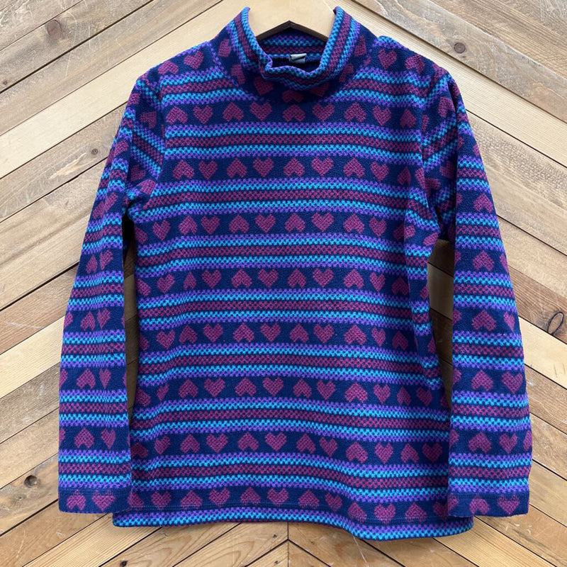 Uniqlo - Kids Fleece Longsleeve : Navy/Purple/Pink-children-120