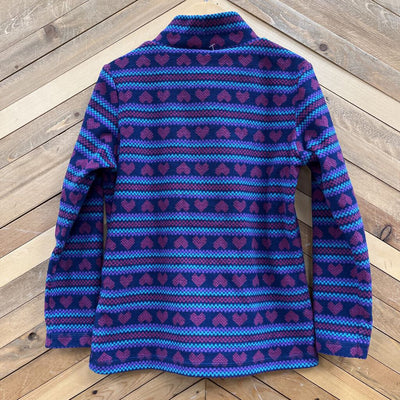Uniqlo - Kids Fleece Longsleeve : Navy/Purple/Pink-children-120