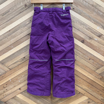 Columbia - Children's Bugaboo Snowpants - MSRP $119: Purple-children-XS