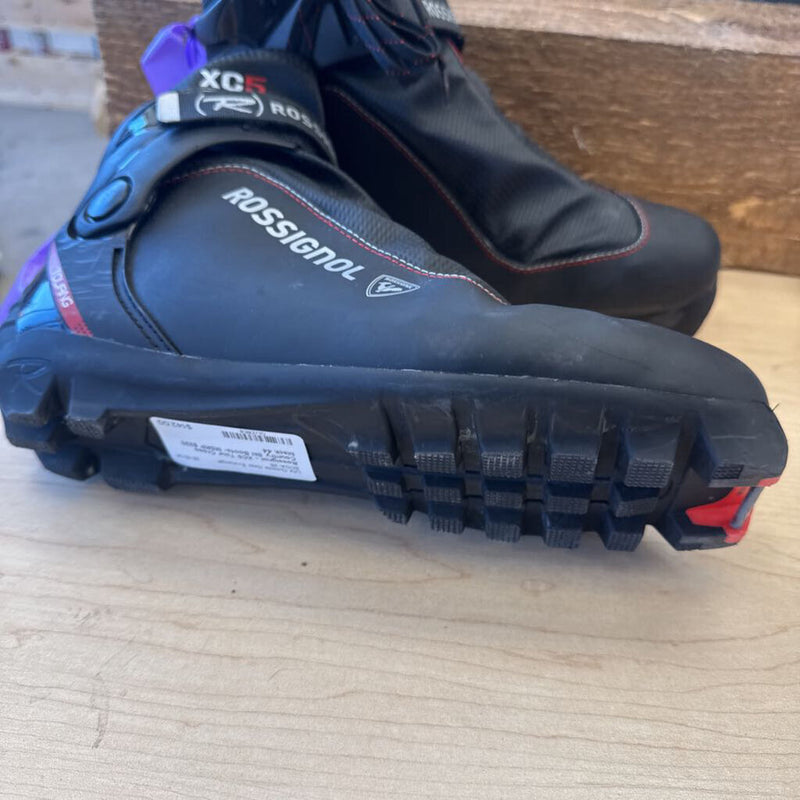 Rossignol XC5 Tour Cross Country Ski Boots: black-unisex-44