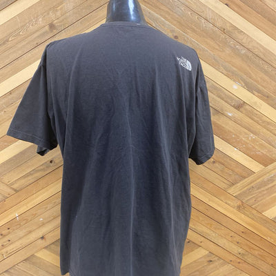 The North Face - Men's Tshirt : Grey-men-XL