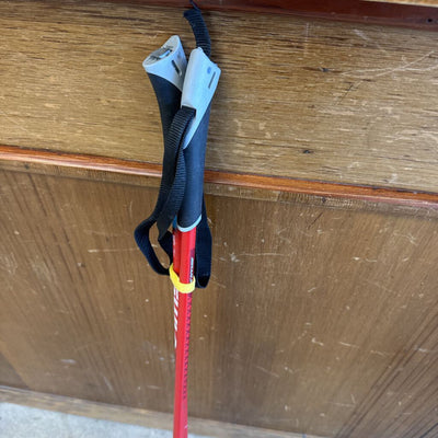 Swix - Jr cross Aluminum XC Ski Poles - MSRP $40: red --95cm