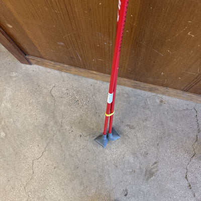 Swix - Jr cross Aluminum XC Ski Poles - MSRP $40: red --95cm
