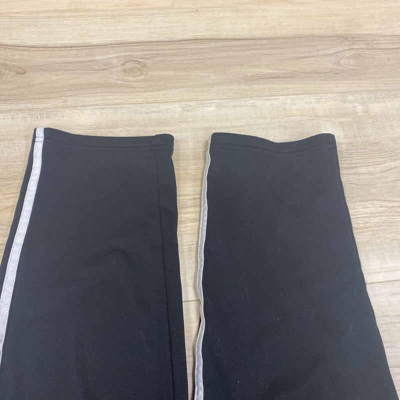 Adidas - Track Pants : Black/White-children-18/20Y