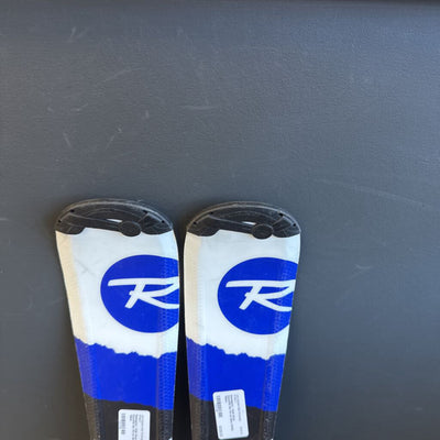 Rossignol - Kids Scan Downhill Ski 110 cm: Blue White-children-110cm