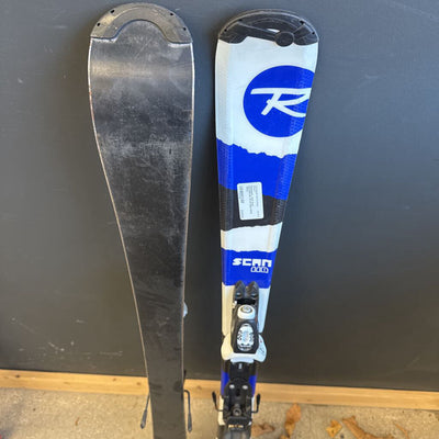 Rossignol - Kids Scan Downhill Ski 110 cm: Blue White-children-110cm