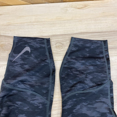 Nike Pro -Dri-FIT Men's 3/4 Basketball Tights- MSRP $64: Grey/Black-men-MD