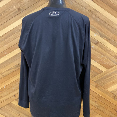 Under Armour - Men's Long-sleeve : Black-men-LG
